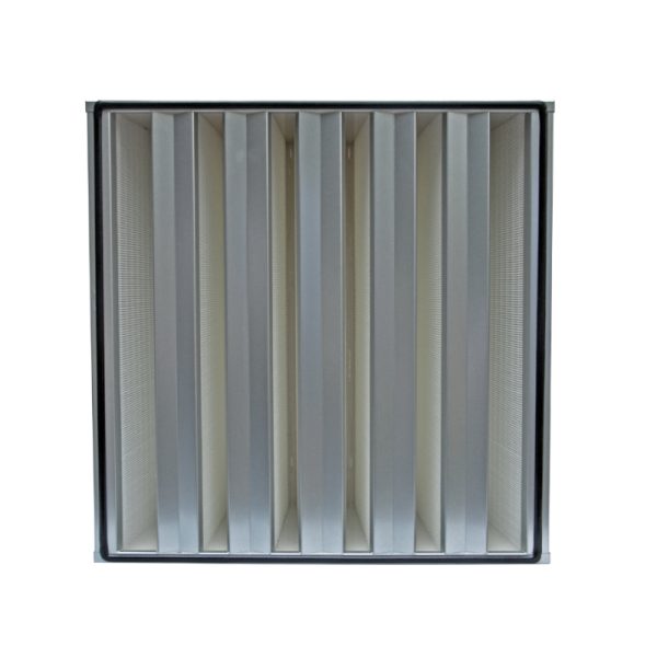 Big Flitration Area V-bank Air Filter In Metal Frame - Image 6
