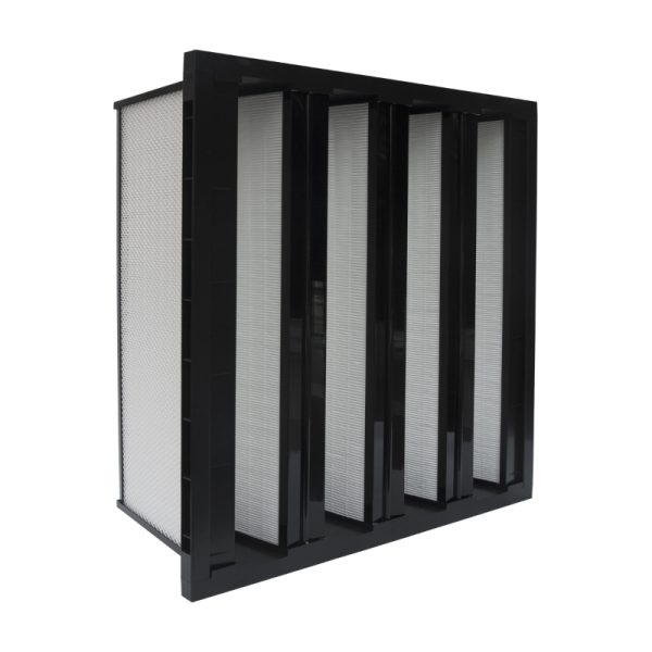 Medium / Sub-HEPA V-bank Filter In Plastic Frame