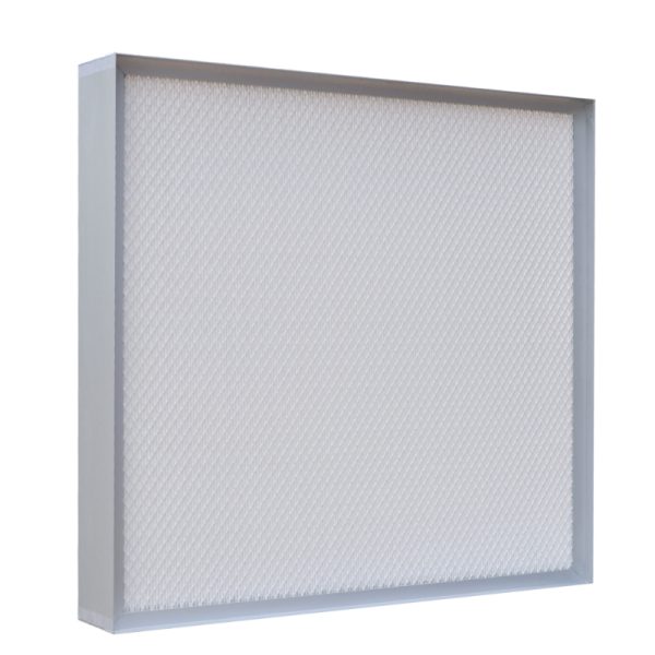HEPA Knife-edge Frame Mini-pleat Panel Filter